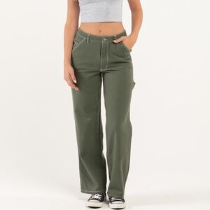 Army Green Carpenter Pants